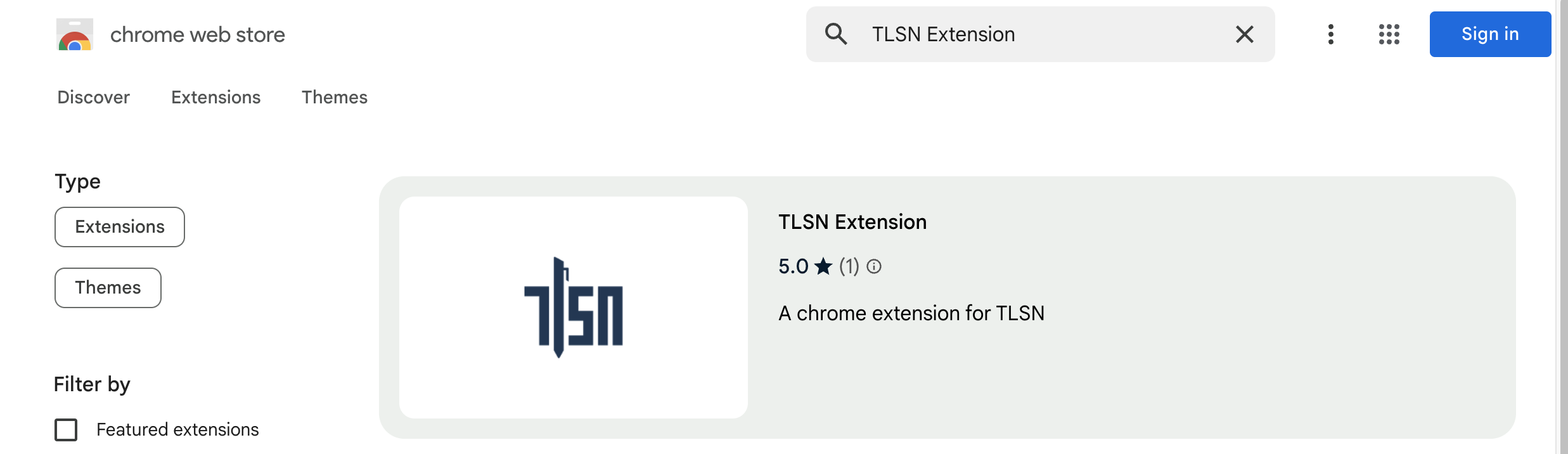 Chrome Web Store